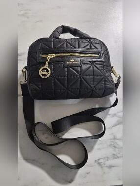 Juicy Couture Quilted Black Handbag - New Without Tags